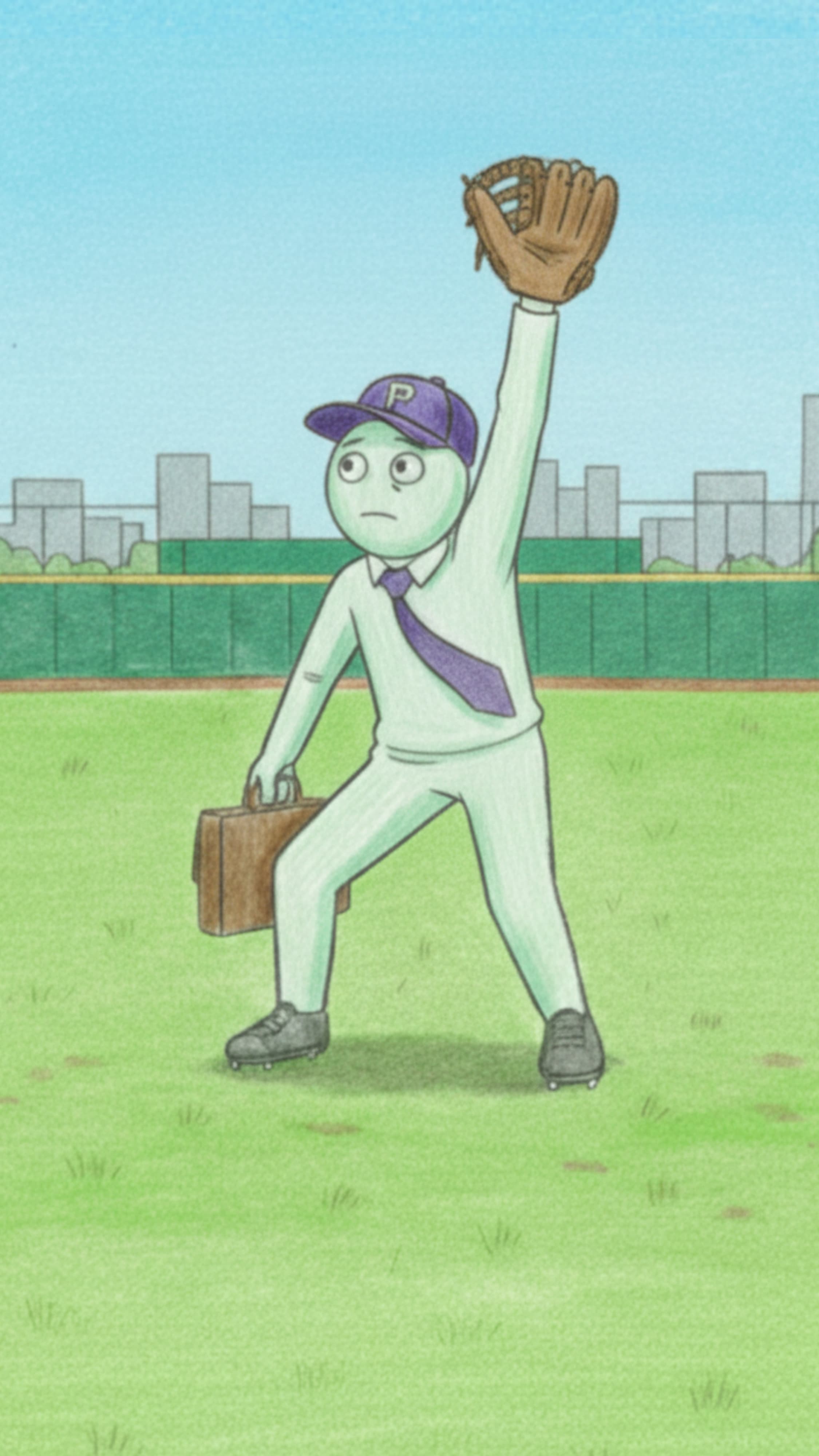 직장인인 내가 야구선수라면?